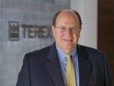 Out-going Terex chairman and CEO Ron DeFeo.